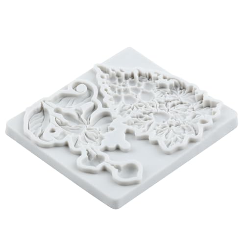 Strawberry Polymer Clay Molds Strawberry Flower Silicone Mold - color: Style K