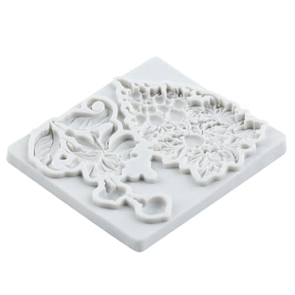 Strawberry Polymer Clay Molds Strawberry Flower Silicone Mold - color: Style K