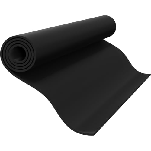 Foam Craft Sheets, 38x100CM EVA Foam Roll, 5MM Black DIY Handcraft Sheets - color: BLACK-15x39in-5MM