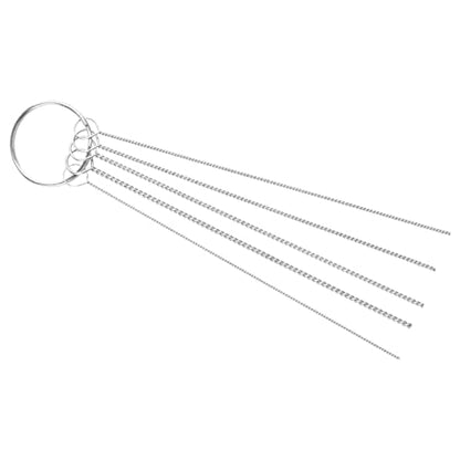 11 Packs Airbrush Cleaning Tools Needle Brush Cleaner with 5 Brushes for Cleaning Teensy Tiny Tubes Airbrushes