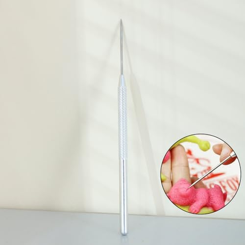 20 Pcs Ceramic Needle Clay Needle Tools Stainless Steel Sculpture Polymer Clay Needle Ceramic Detail Tools for Sculpting Carving Texture Art
