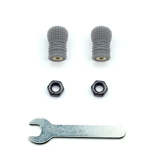 Felistick Pinchee RC Transmitter Radio Controller Stick Ends FPV Controller Accessories Replacement Joystick (grey, M4) - color: grey, size: M4