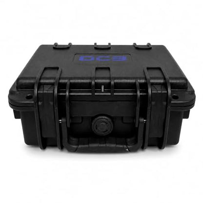 DCB Cases - Element 2501F Waterproof Hard Case with Foam Insert - IP67 Dustproof | Impact-Resistant | 9.84 x 8.58 x 4.45 Ext Dim | Pressure Valve | Lockable Protective Storage
