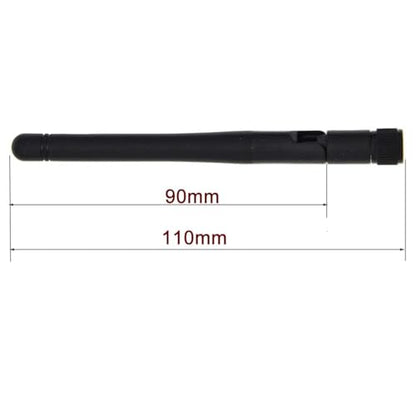 2.4GHz WiFi Antenna 3dBi SMA Male for Router, IP Camera, 2 Pack