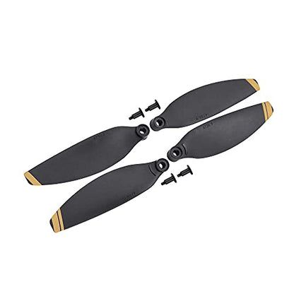 16Pcs Mavic Mini Propellers Compatible with DJI Mavic Mini Drone Replacement Low-Noise and Quick-Release Blades Props, Golden - color: Golden