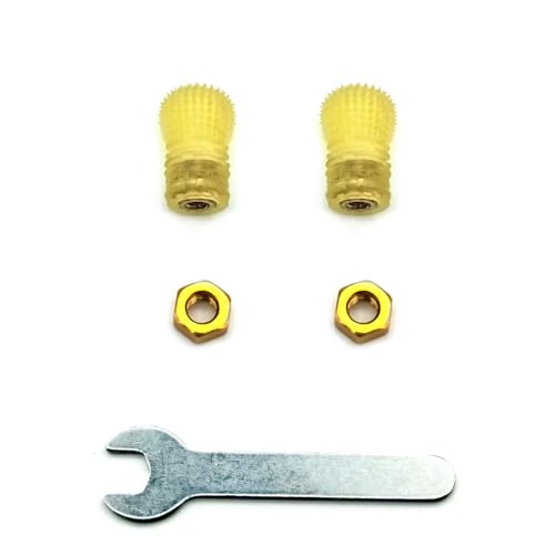 Felistick Pinchee RC Transmitter Radio Controller Stick Ends FPV Controller Accessories Replacement Joystick (yellow, M4) - color: yellow, size: M4