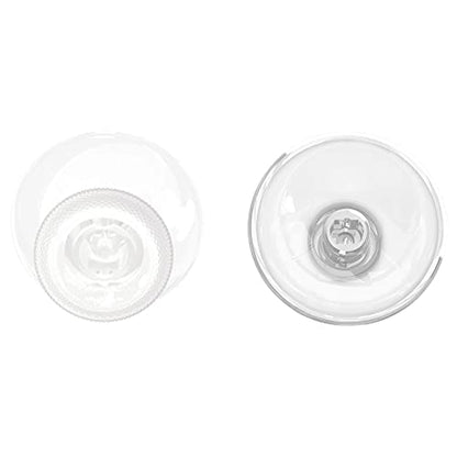 eXtremeRate Replacement Thumbsticks for Xbox Series X & S Controller, Joysticks Repair Kit for Xbox Wireless Controller, Custom Analog Stick Buttons for Xbox One S/X/Elite Controller - Clear - color: Clear