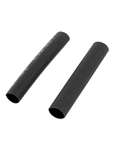uxcell Wire Wrap Sleeve 3 mm Dia 30 mm Long Heat Shrink Tubing 240Pcs Black