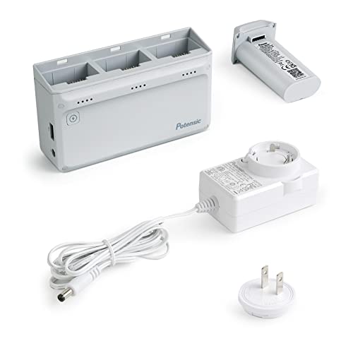 Potensic Atom SE Parallel Charging Hub, Smart Battery and Super Quick Charge Adapter Pack of 1 (Batteries in This Set is for Atom SE Only)