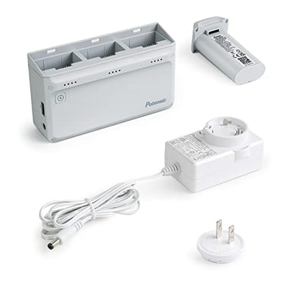 Potensic Atom SE Parallel Charging Hub, Smart Battery and Super Quick Charge Adapter Pack of 1 (Batteries in This Set is for Atom SE Only)