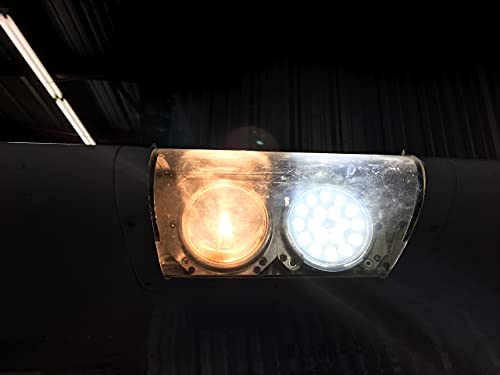 PAR36 LED Sealed Beam 18W 2100LM IP67 Aircraft Landing Light 9-32V