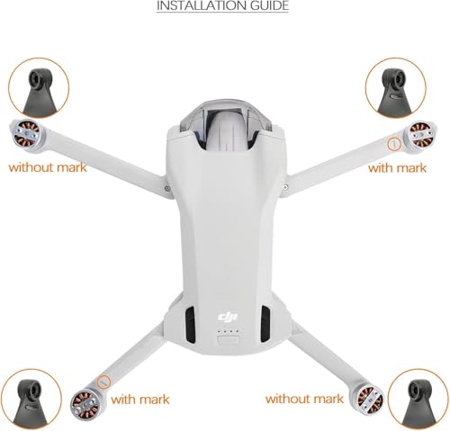 32Pcs Propellers for DJI Mini 3: Quick Release Blades (Not for Mini 3 Pro) - color: 32pcs