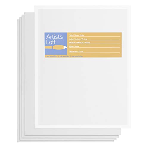 5 Count 11 x 14 Canvas Panels by Artist's Loft - size: 11" x 14"