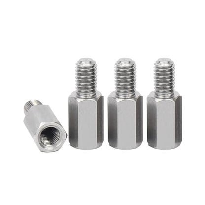 Kado M4x10mm Hex Stainless Steel Standoff Spacer Screw Set Nut Bolt 4pcs - style: 4-Pack