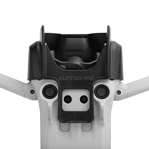 DAGIJIRD Sunshade Gimbal Guard Anti-Glare Lens Screen Protector Cap Weight: 15g Lightweight Drones Lens Hood Protection Accessories Compatible with DJI Mini 3 Pro - color: Black