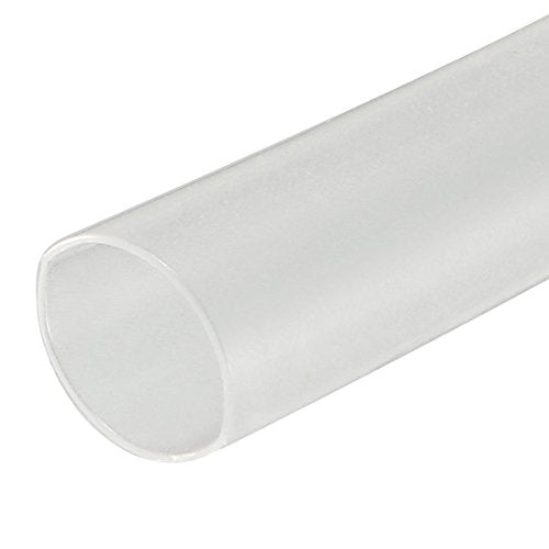uxcell Heat Shrink Tubing 4mm Dia 2:1 Heat Shrink Tube Wire Wrap 16ft Clear