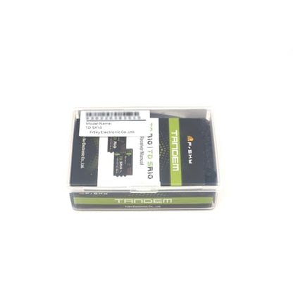FrSky TD SR10 Dual-Band Receiver Simultaneous 2.4GHz & 900MHz Advanced Stabilizer & Telemetry Triple Antenna Design 10 Configurable Ports Black Box Function Long Range & Low Latency