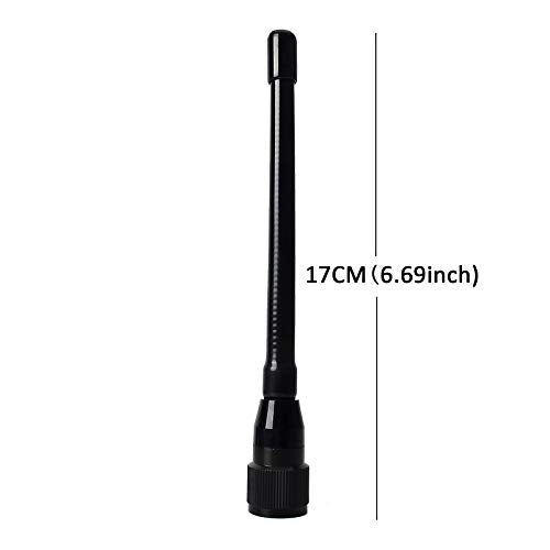 HYS VHF Marine Antenna Low-Profile 156-163MHz w/16.4ft(5m) Cable with PL259