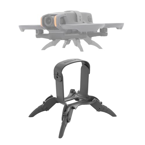 CAPART Foldable Landing Gear for DJI Avata 2 Drone, Quick Release Extension Leg Landing Skids (Grey)