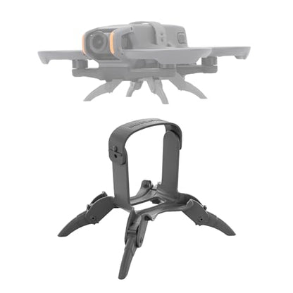 CAPART Foldable Landing Gear for DJI Avata 2 Drone, Quick Release Extension Leg Landing Skids (Grey)