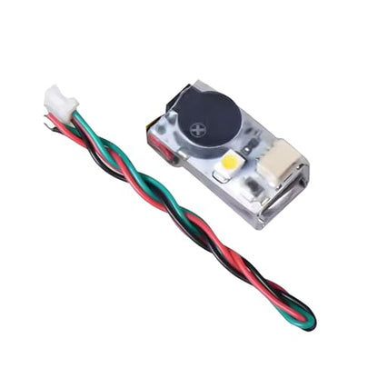 SpeedyBee FPV Drone Buzzer, Alarm Beeper with Internal Battery Beacon LED 110dB Alarm for F405 F7 Flight Controller GPS Tracker FPV Drone Airplane