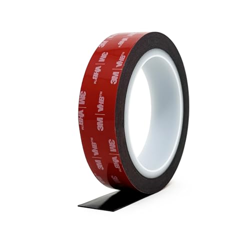 Gizmo Dorks VHB 5925 Double Sided Mounting Tape, Black - 1 in x 15 ft - size: 1 in x 15 ft