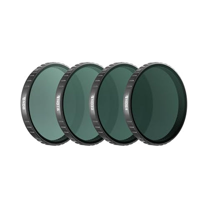 Freewell ND8, ND16, ND32, ND64 Standard Day Filter Set for Osmo Action 6 - style: Standard Day ND Kit