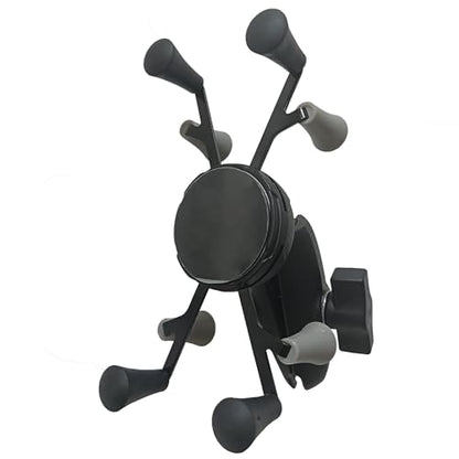 Strg Phone Mount with Marine-Grade Aluminum 1" Ball Double Socket Arm - size: Match your own base