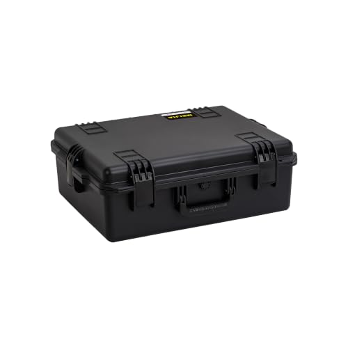 MEIJIA Premium Large Waterproof Hard Camera Case,Hard Protective Case with customizable fit foam,Full Protection with Light&Convenient Design,Elegant Black (24.6"X19.7"X8.6") - size: 24.6"X19.7"X8.6"