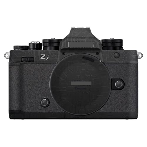 Anti-Scratch Camera Skin Wrap Sticker Coat Vinly Protective Film Body Protector Decals Cover for for Nikon Zf Z f (Circuit Black) - color: Circuit Black