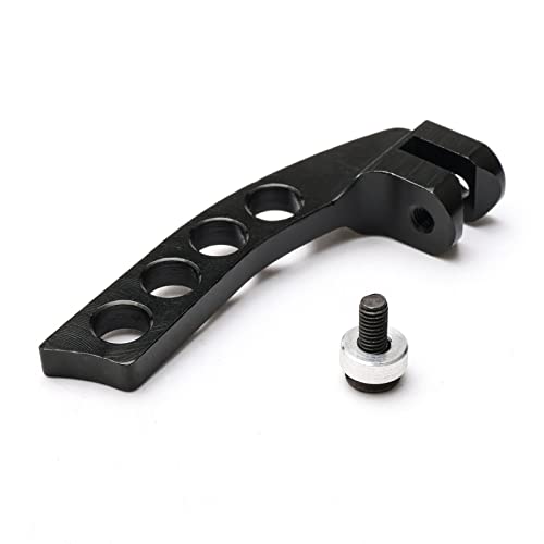 Sliver Aluminum Alloy Neck Strap Balancer with 4 Holes for RC Transmitter Flysky Futaba (Horizontal Hang)