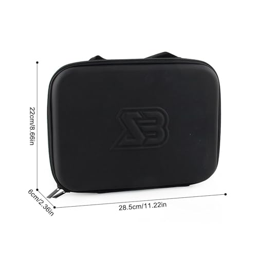 Gyro Compartment Case, Portable Organizer for Competition with Padded Interior, Durable Fabric Material Details with Shockproof Function, Lightweight Unique Selling Points, Home Practice Outdoor 11in