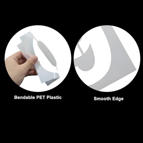 Hitefu 4 Inch Reusable Plastic Number Stencils - size: 4 Inch