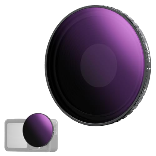 NEEWER Variable ND Filter Compatible with DJI Osmo Action 5 Pro & 4 - size: Action 4/5 Pro, style: VND8-32