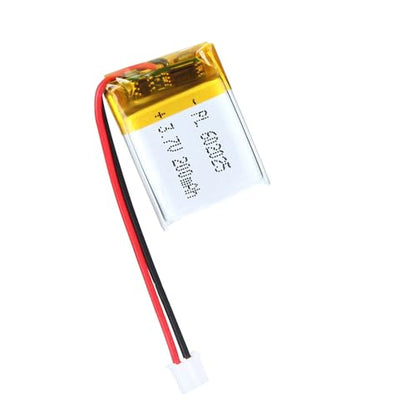 602025 3.7V Lipo Battery 200mAh 602025 Rechargeable Lithium - size: 602025 200mAh