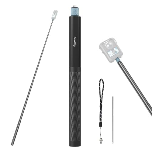 SmallRig Extendable 59in/4.9ft Invisible Selfie Stick for 360 Camera