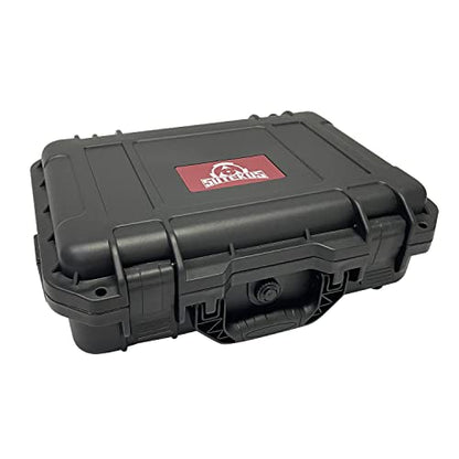 Sutekus Hard Pistol Case Handgun Case Waterproof Pistol Carrying Cases With Foam Gun Accessories - color: Medium
