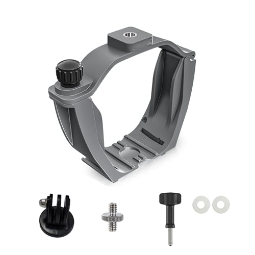 Camera Adapter Mount for DJI Air 3 Drone Carry Bracket Top Extension Camera Adapter Bracket Mount 1/4 Screw Compatible for Insta360 Action Camera/LED Flight Light