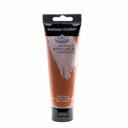 Royal & Langnickel Essentials Acrylic Tube Paint, 120ml, Raw Sienna - color: Raw Sienna