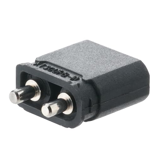 ELFCULB 10PCS Amass XT30UPB-M Male Connectors for Mini UAVs and Robotics - color: 10pcs XT30UPB
