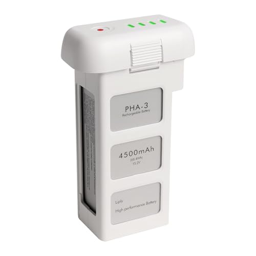 Phantom 3 Battery for DJI, 4500mAh-15.2V Intelligent Flight Drone Battery Replacement for DJI Phantom 3/Pro/Advanced/4K/SE - color: 1 pack