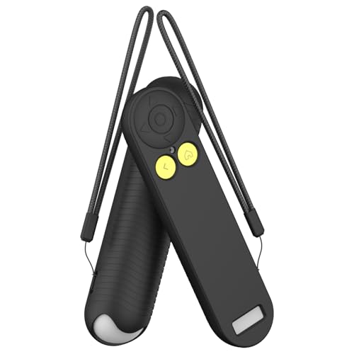 Silicone Remote Cover for Nex Playground Remote with Lanyard (Black) - color: Black