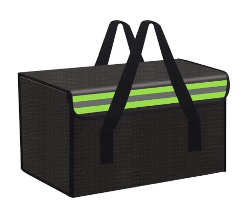 11.8"x7.9"x7.9" Lipo Safe Bag Fireproof Bag for Lipo Battery Pack Storage Charging Transport,Home Office Travel Fireproof Safe Storage for Cash Valuables Jewelry Passport Power bank Lipo Battery - size: 300x200x200mm