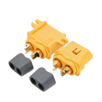 ELFCULB 10 Pairs Amass XT60HL Connectors for FPV Drones and RC Models - color: 10 Pairs XT60HL