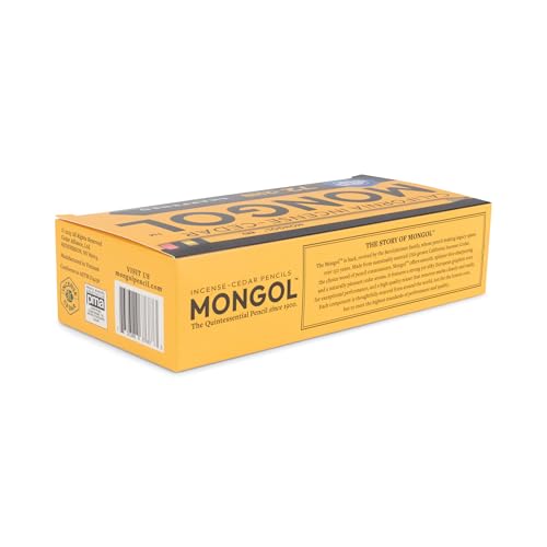 Mongol Classic Incense Cedar #2 Pencil - 72-Pack - Pre-sharpened - size: 1 Count (Pack of 72)