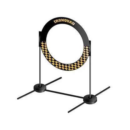 FPV Race Gate. 765mm Hoop with Base and Stands Included. LED Loops pre-Installed. (LED Strip NOT Included)