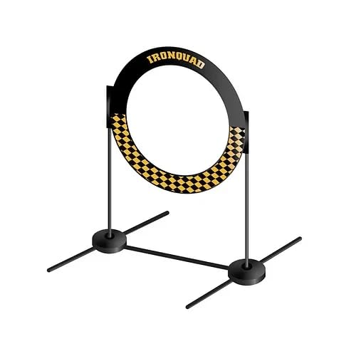 FPV Race Gate. 765mm Hoop with Base and Stands Included. LED Loops pre-Installed. (LED Strip NOT Included)