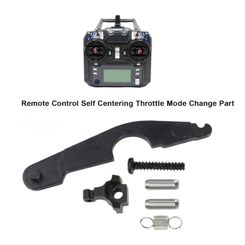 Self-Centering Throttle Mode Change Kit for Flysky FS-i6S / i6 / i6X, 1 Set Transmitter Remote Control Replacement DIY Parts, Compatible with FS-i6S, FS-i6, and FS-i6X