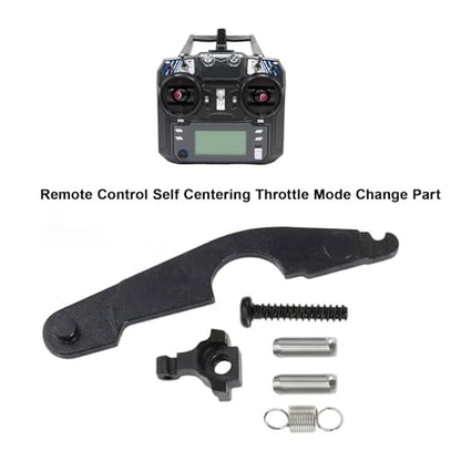 Self-Centering Throttle Mode Change Kit for Flysky FS-i6S / i6 / i6X, 1 Set Transmitter Remote Control Replacement DIY Parts, Compatible with FS-i6S, FS-i6, and FS-i6X