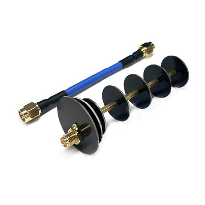 High Gain 12dBi 5.8GHz Directional Antenna RC FPV Drone Goggles for UAV 5.8G Remote Control Long Range Receiver Transmitter (SMA Male)